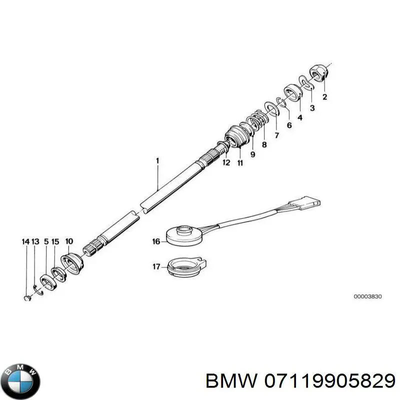 Arruela do injetor superior BMW 07119905829 preço, a partir de 4,48 USD