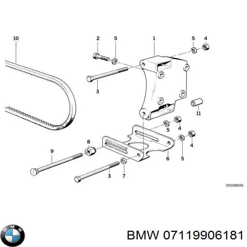 Parafuso de cabeça de motor (CBC) BMW 07119906181 preço, a partir de 2,95 USD