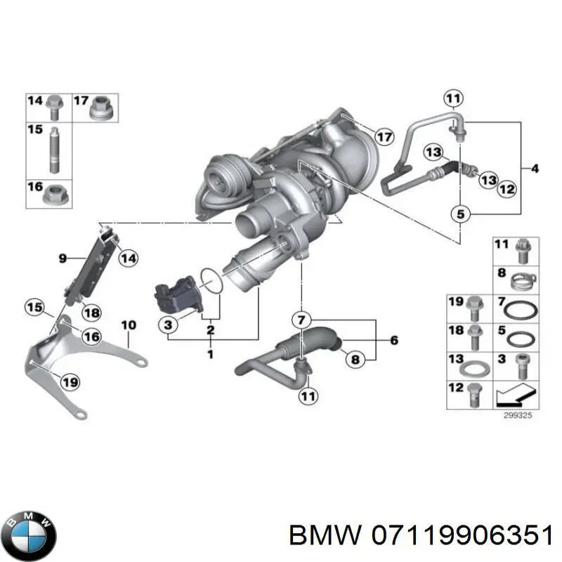 Compre 07119906351 BMW Vedante de bomba de água
