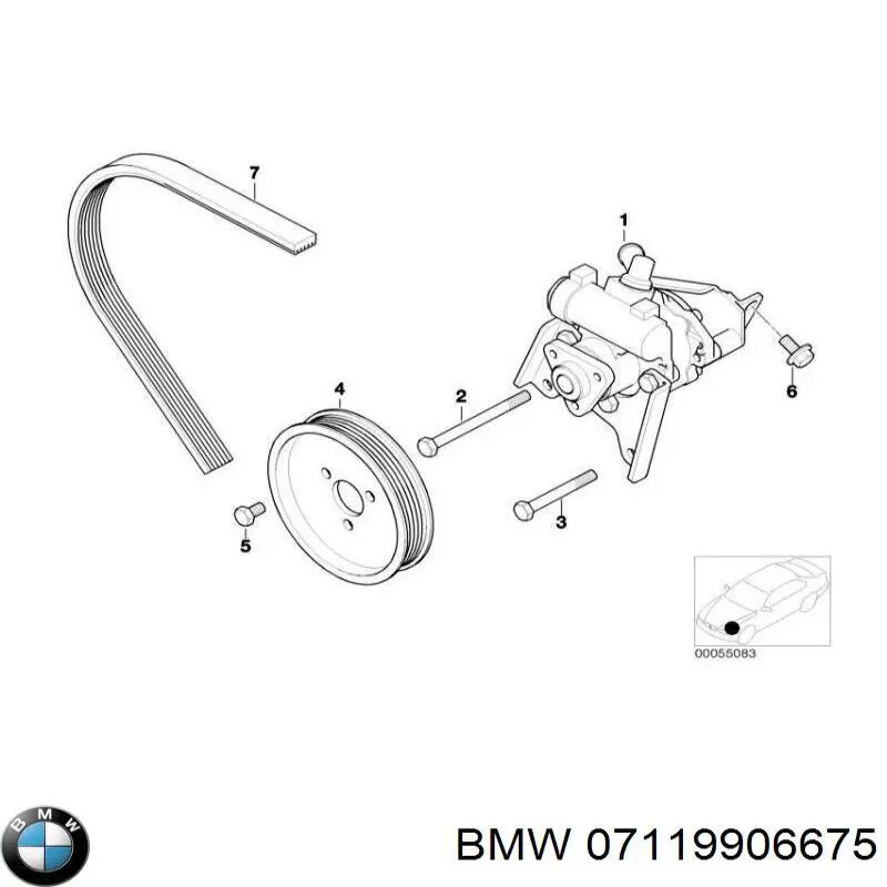 Parafuso de fixação de braço oscilante dianteiro, inferior BMW 07119906675 preço, a partir de 5,88 USD
