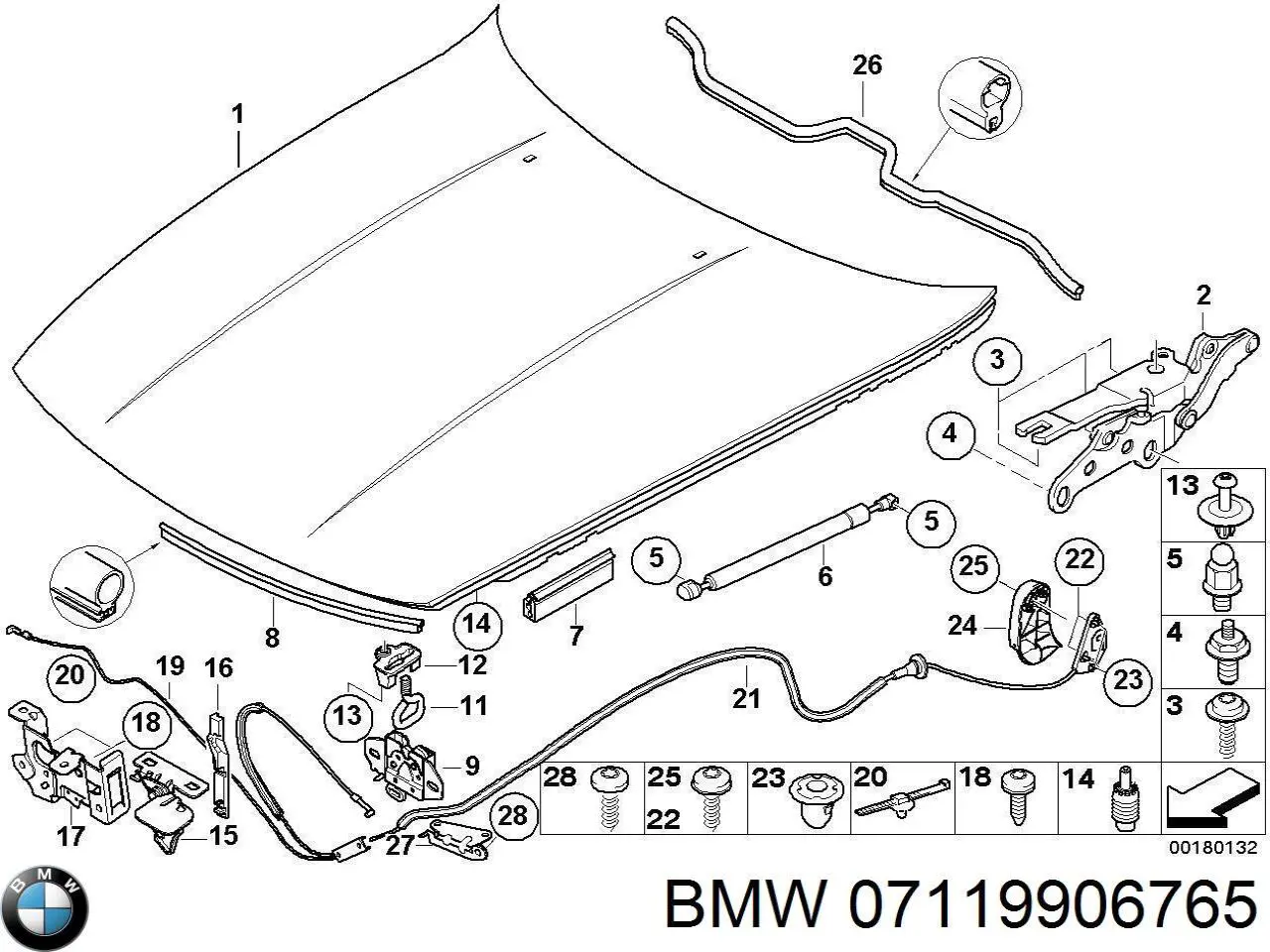 BMW 07119906765 preço, a partir de 3,51 USD