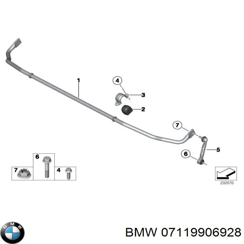 Compre 07119906928 BMW 