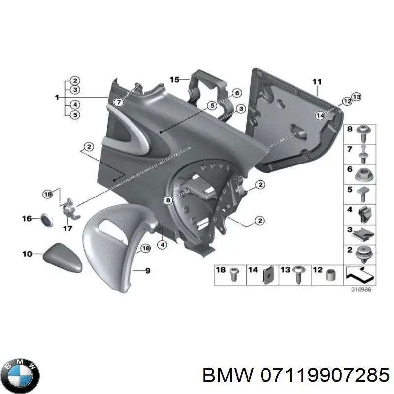  BMW 07119907285 preço, a partir de 1,70 USD