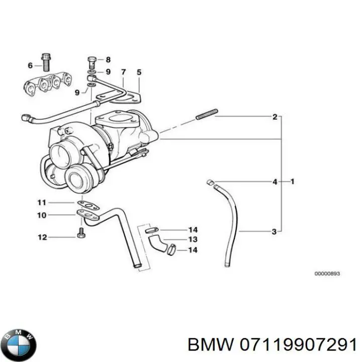 Parafuso BMW 7119907291 preço, a partir de 2,35 USD