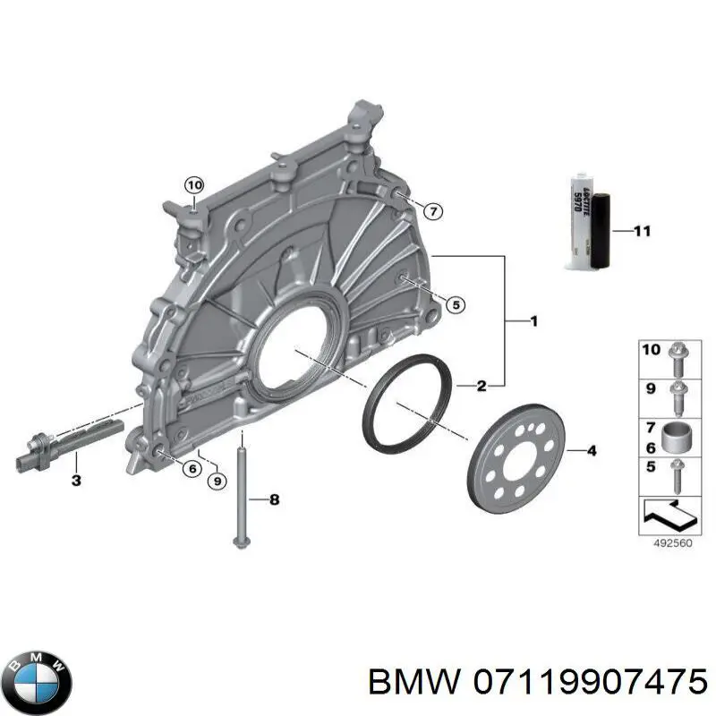  BMW 07119907475 preço, a partir de 2,77 USD