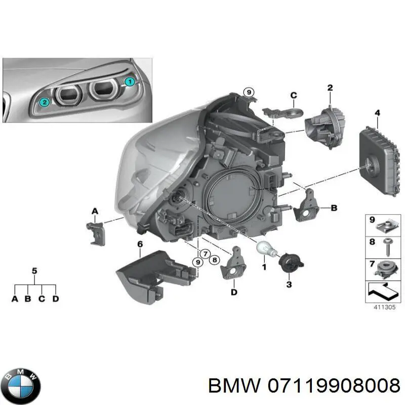 Compre 07119908008 BMW 