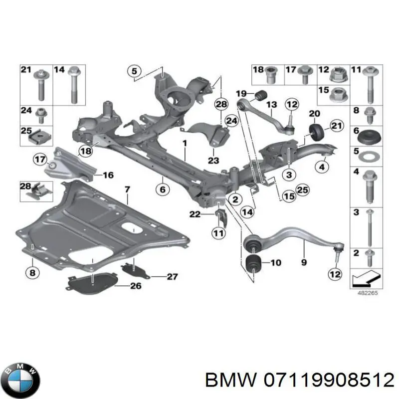 07119908512 BMW 