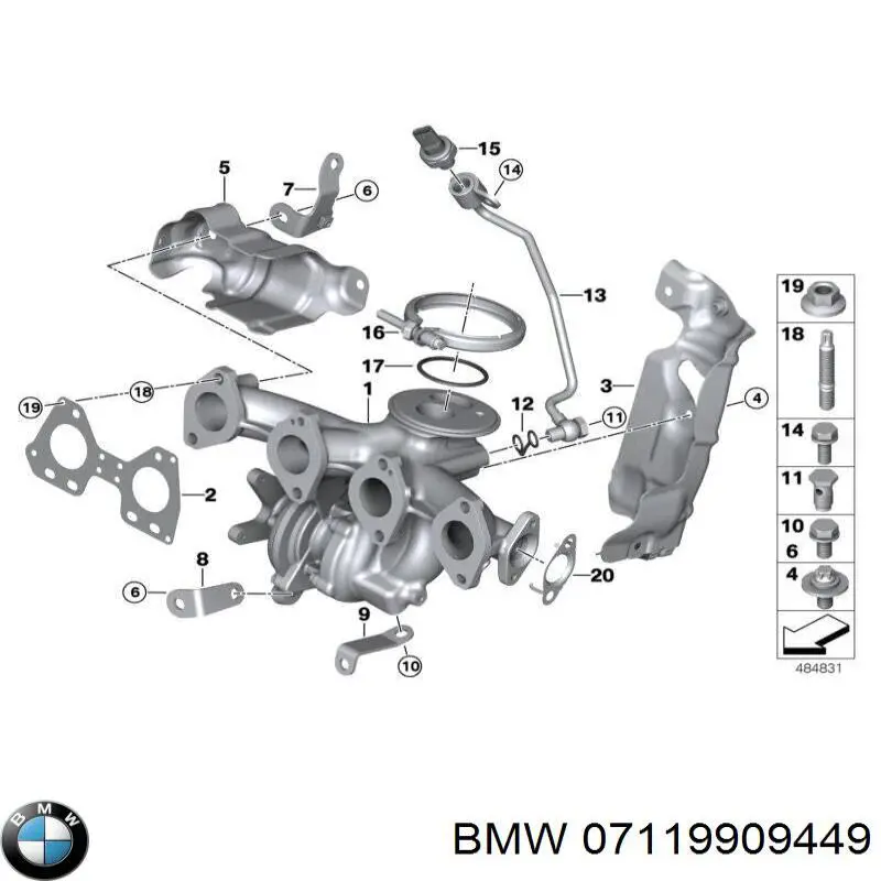  BMW 07119909449 preço, a partir de 5,18 USD
