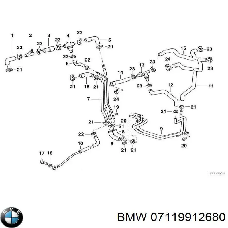 Compre 07119912680 BMW 