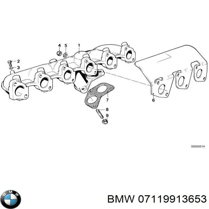 Compre 07119913653 BMW 