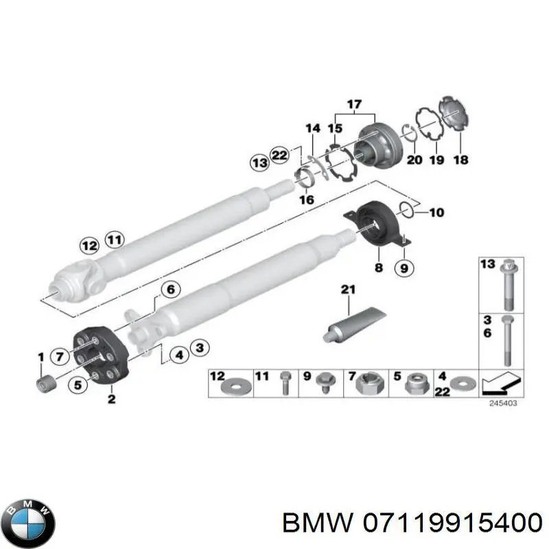 Compre 07119915400 BMW 