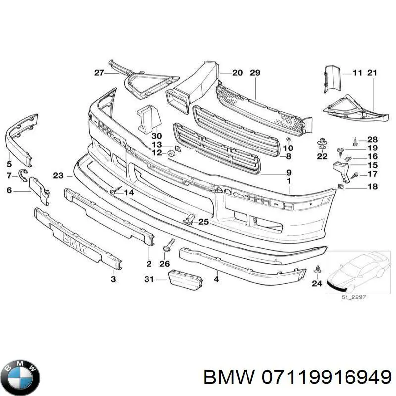 Compre 07119916949 BMW 