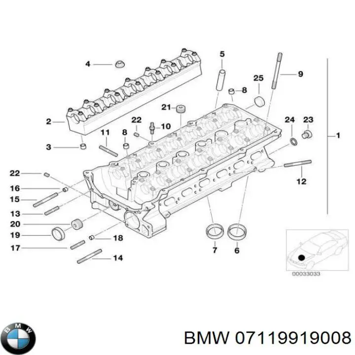  BMW 07119919008 preço, a partir de 6,99 USD