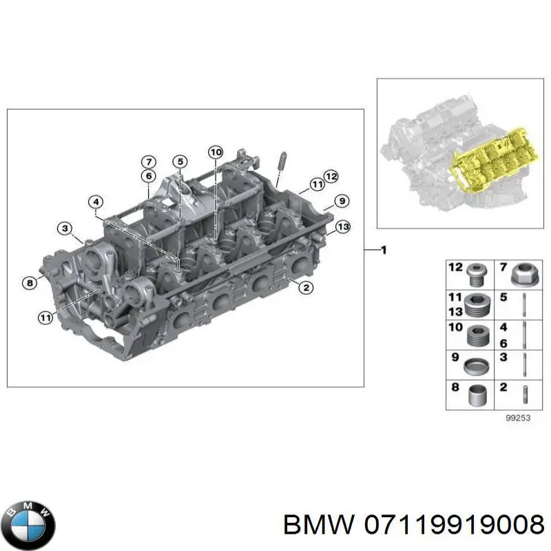 07119919008 BMW 