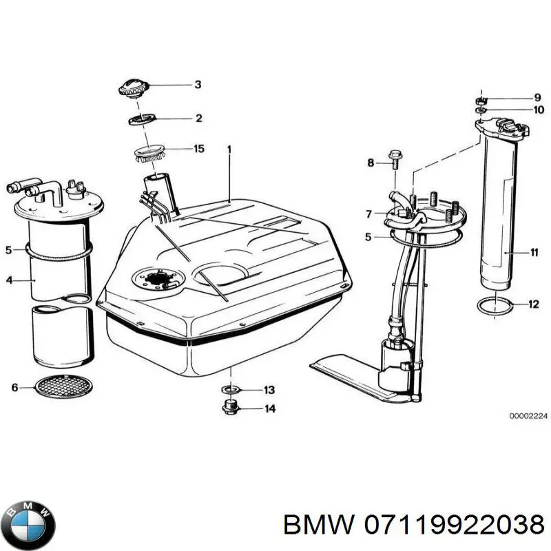 Porca de fixação de tubo de admissão do silenciador (de calças) BMW 07119905729 preço, a partir de 3,06 USD
