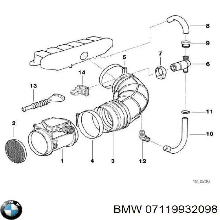Compre 07119932098 BMW 