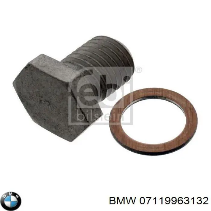 07119963132 BMW Vedante de rolha de panela de motor