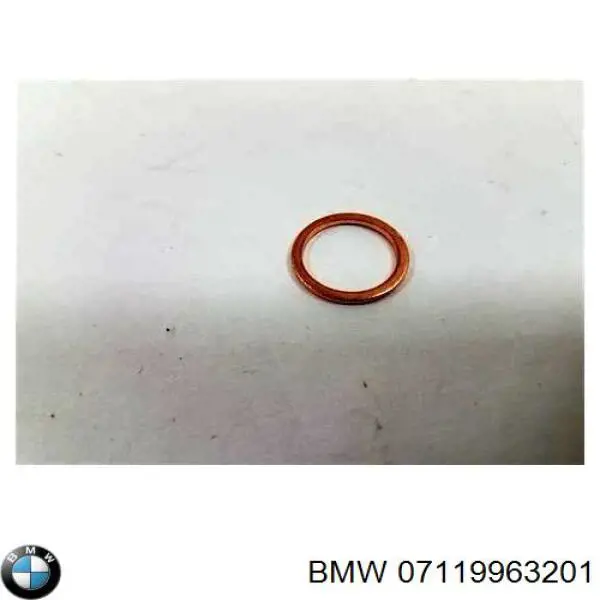 07119963201 BMW Anel de tubo de admissão do silenciador