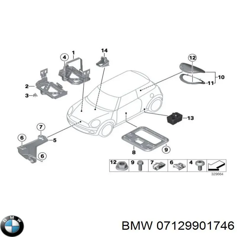  BMW 07129901746 preço, a partir de 0,95 USD