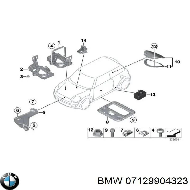 Compre 07129904323 BMW 