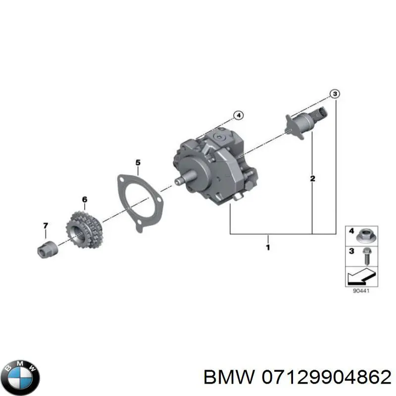 Compre 07129904862 BMW 