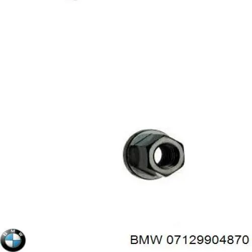 Porca de fixação de tubo de admissão do silenciador (de calças) BMW 07129904870 preço, a partir de 0,74 USD