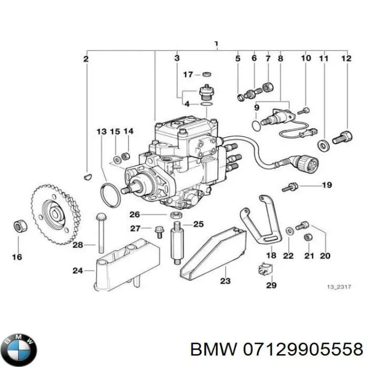  BMW 07129905558 preço, a partir de 1,60 USD