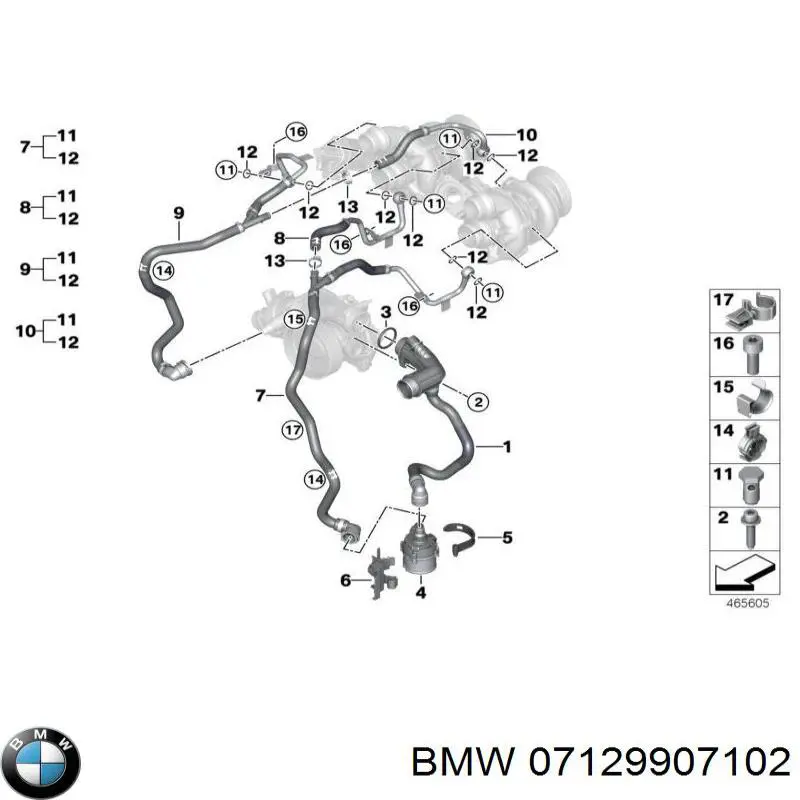 Rolamento de cubo traseiro BMW 07129907102 preço, a partir de 2,87 USD