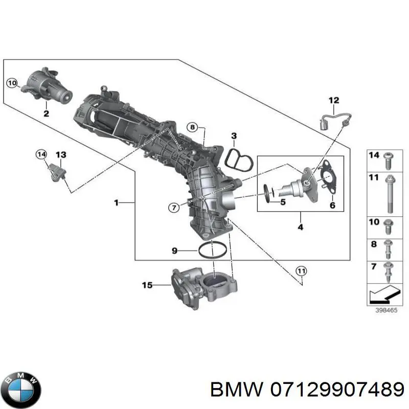  BMW 07129907489 preço, a partir de 2,14 USD