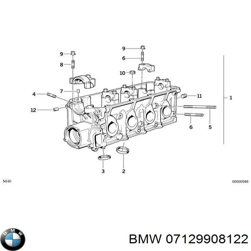  BMW 07129908122 preço, a partir de 14,58 USD