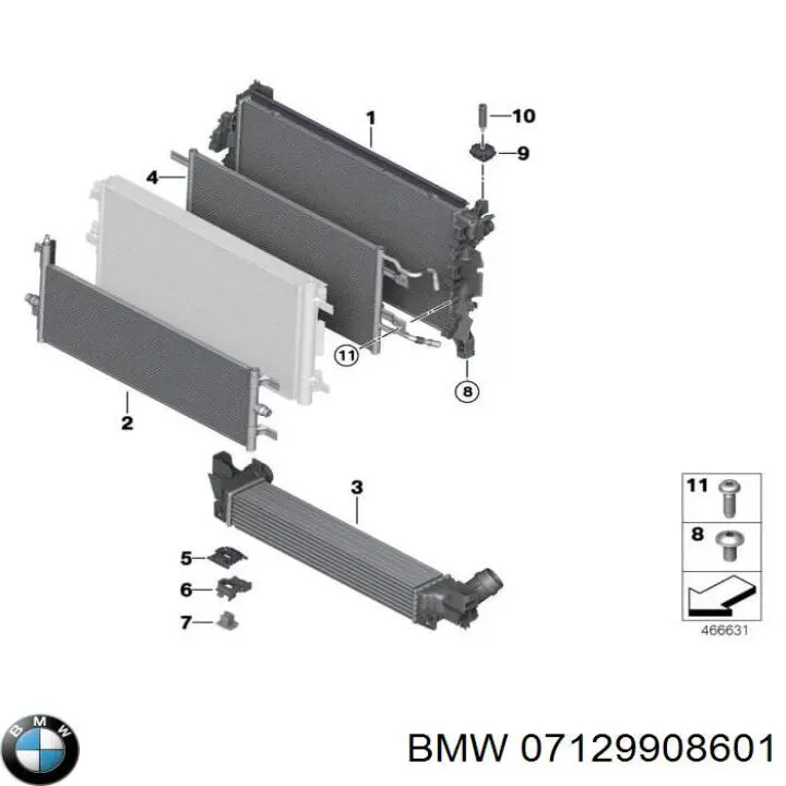 07129908601 BMW 