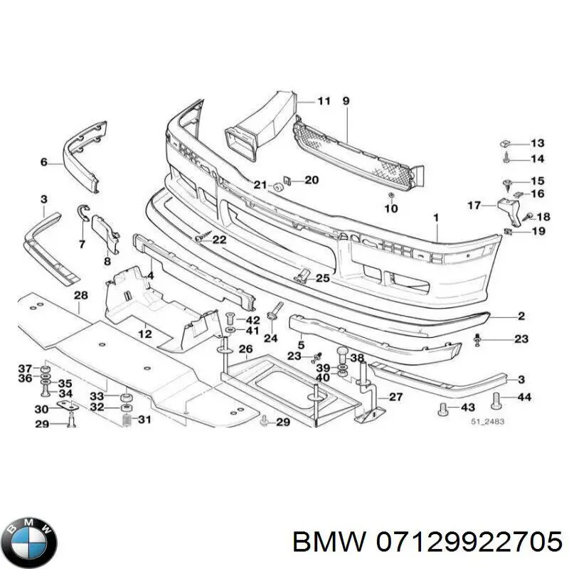  BMW 07129922705 preço, a partir de  