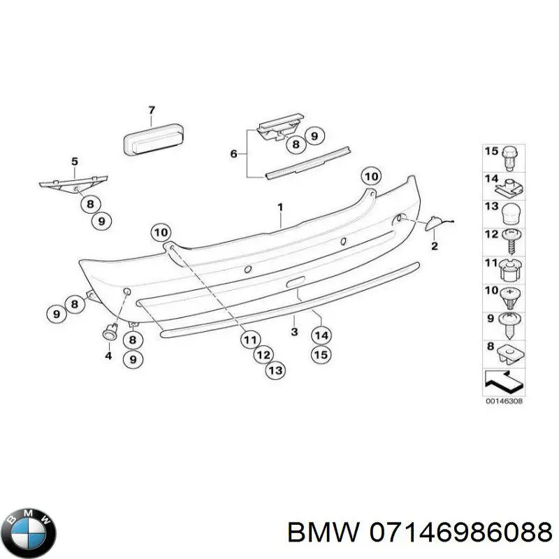 Compre 07146986088 BMW 