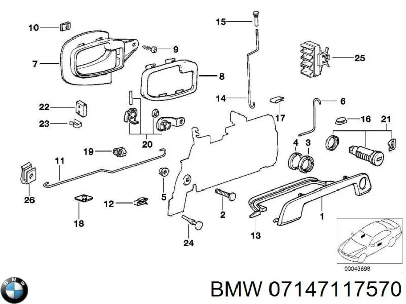  BMW 07147117570 preço, a partir de 1,60 USD