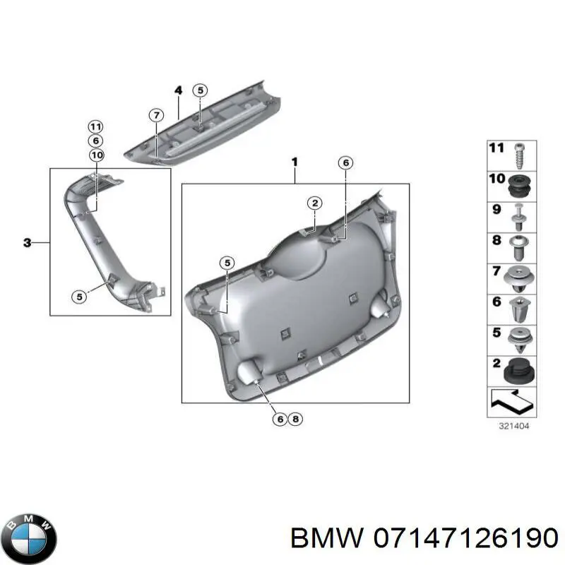 Compre 07147126190 BMW 