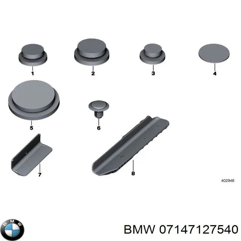 Kit de reparação de cilindro mestre do freio BMW 07147127540 preço, a partir de 0,94 USD