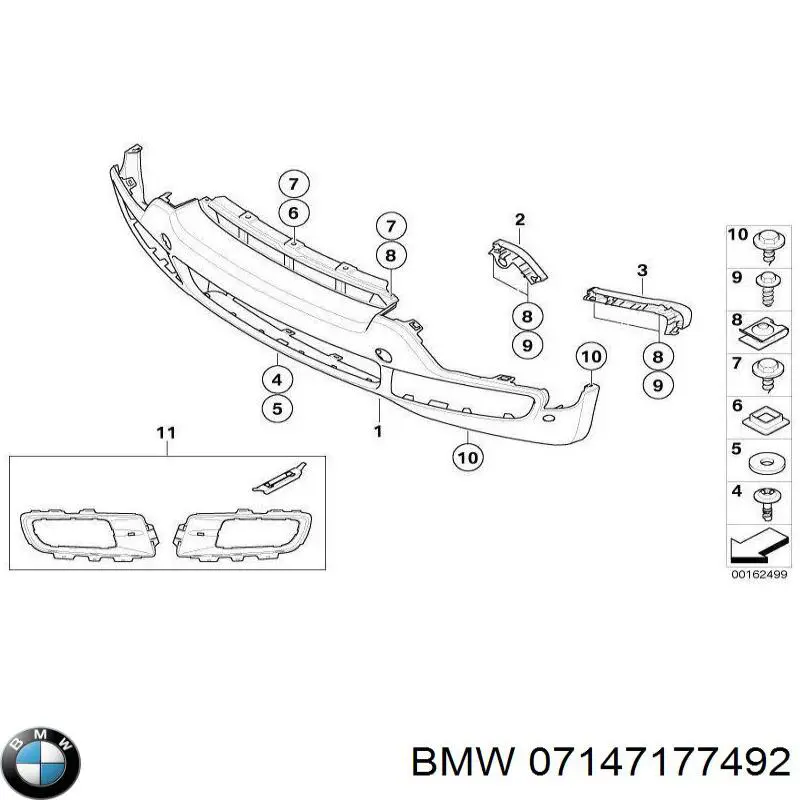 Parafuso de proteção de motor BMW 7147177492 preço, a partir de 1,74 USD