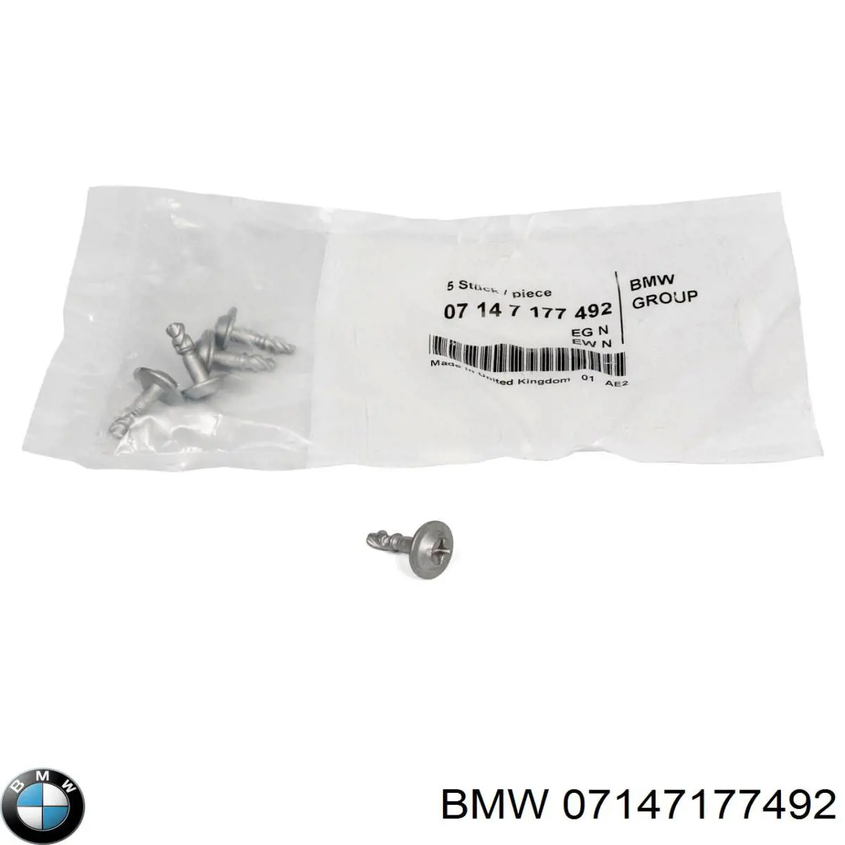 7147177492 BMW Parafuso de proteção de motor