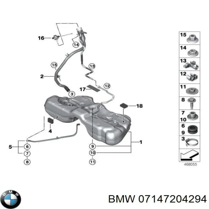  BMW 07147204294 preço, a partir de 7,91 USD