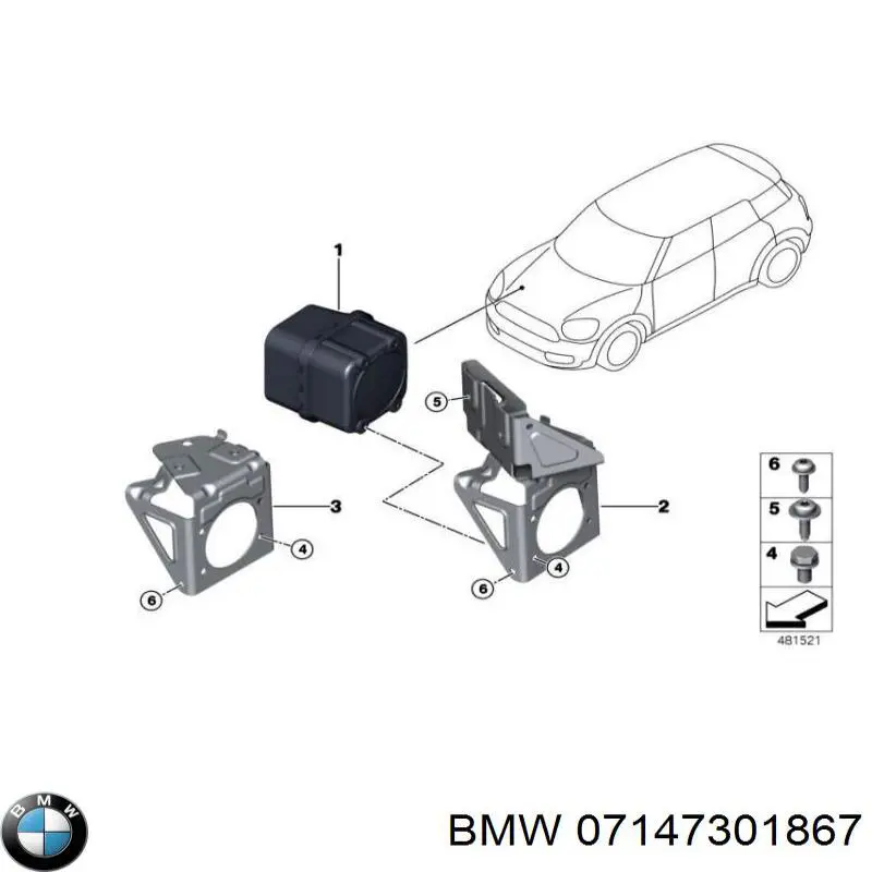 Compre 07147301867 BMW 