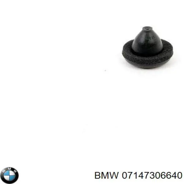 07147306640 BMW Cápsula (prendedor) de fixação de revestimento da porta