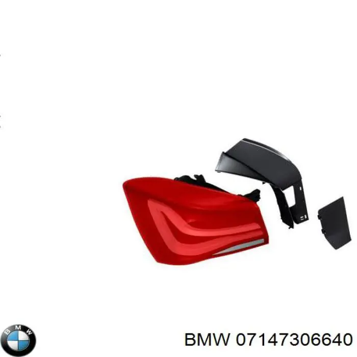 Compre 07147306640 BMW Cápsula (prendedor) de fixação de revestimento da porta