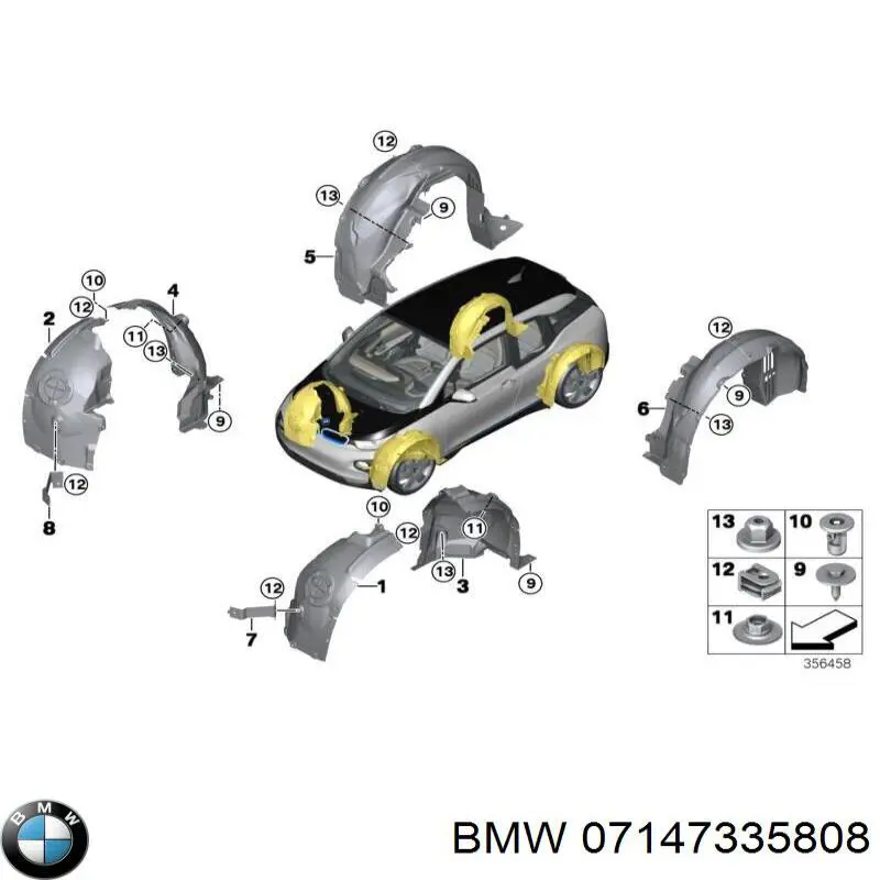  BMW 07147335808 preço, a partir de 6,44 USD