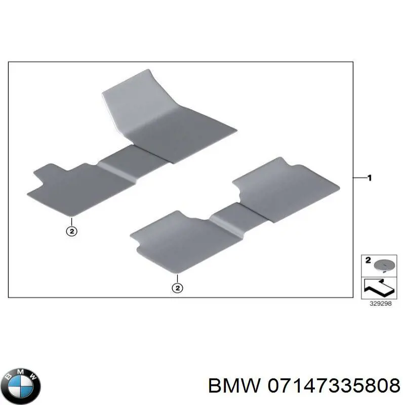 Compre 07147335808 BMW 