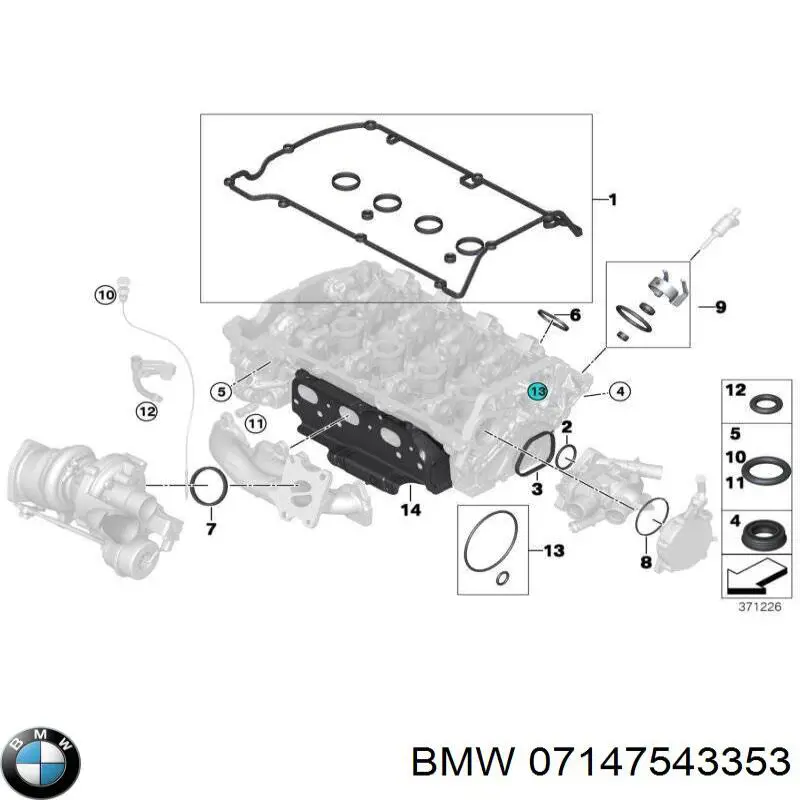 Compre 07147543353 BMW 