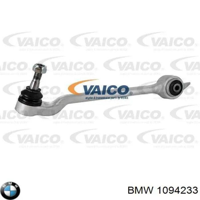 1094233 BMW Braço oscilante inferior esquerdo de suspensão dianteira