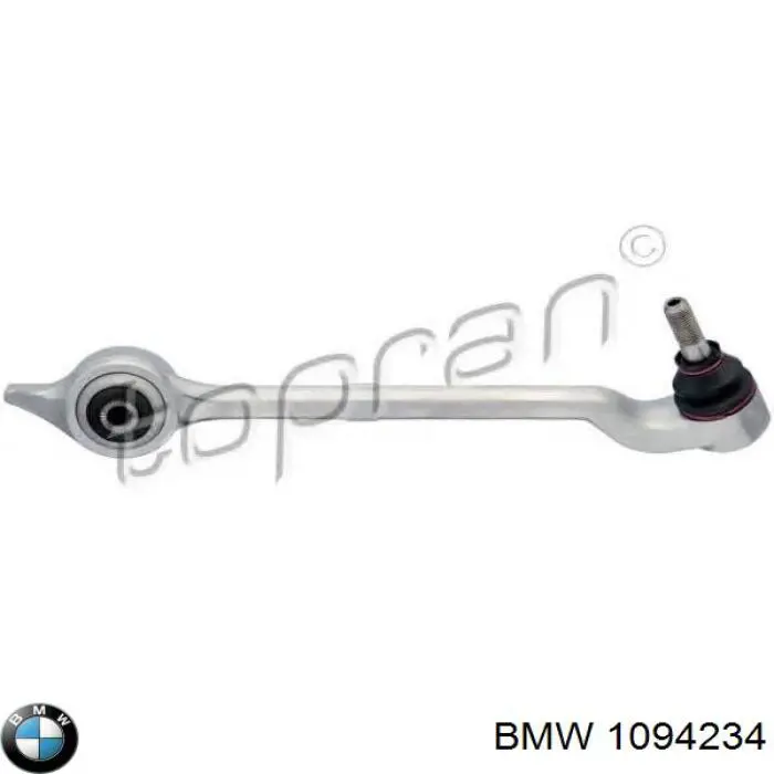 Compre 1094234 BMW Braço oscilante inferior direito de suspensão dianteira