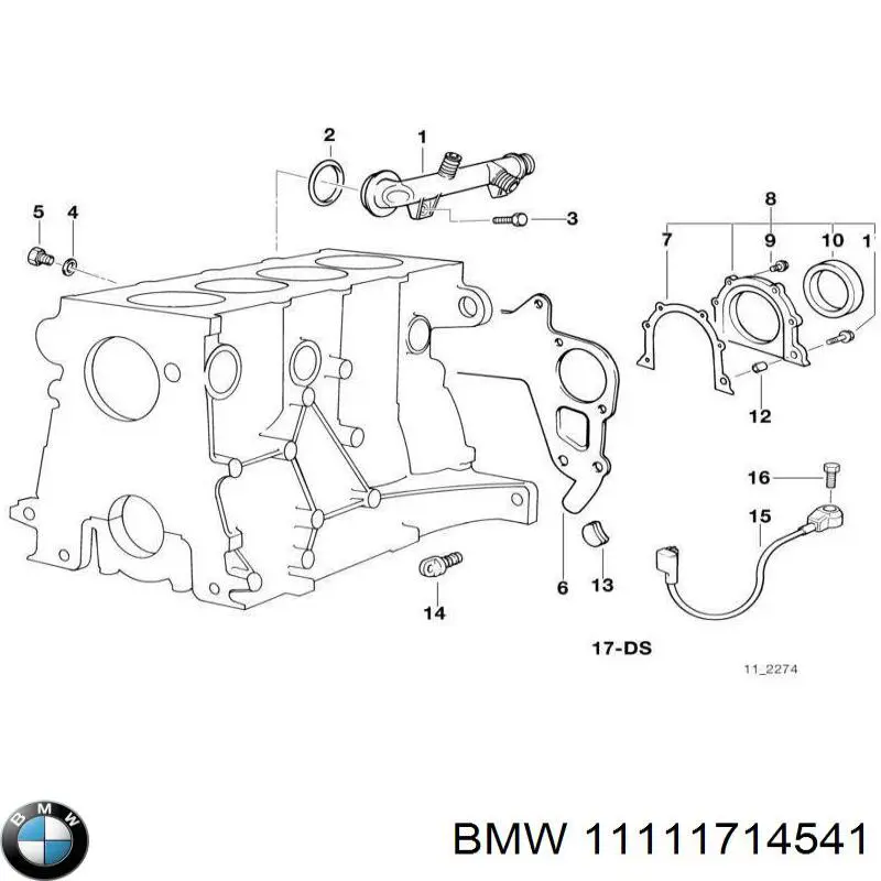  BMW 11111714541 preço, a partir de 2,77 USD