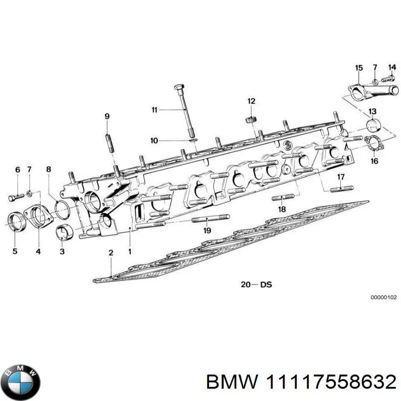 Tampão CBC/do bloco de cilindros BMW 11117558632 preço, a partir de 4,80 USD