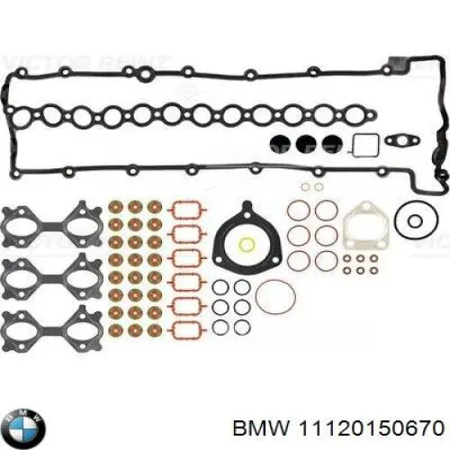 Kit superior de vedantes de motor BMW 11120150670 preço, a partir de 105,56 USD